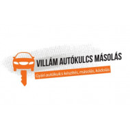 Villám autónyitás logó, embléma