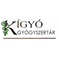 Kígyó Gyógyszertár Edelény logó, embléma