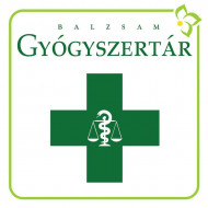 Balzsam Gyógyszertár Jánossomorja logó, embléma