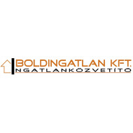 Boldingatlan Kft. Ingatlanközvetítő és Értékbecslő Iroda logó, embléma