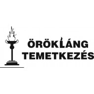 Örökláng Temetkezés logó, embléma