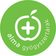 Újvárosi Gyógyszertár logó, embléma