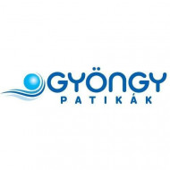 Borókás Gyógyszertár Gyöngy Patikák logó, embléma