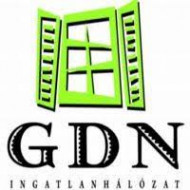 GDN Ingatlanhálózat - HázPont logó, embléma